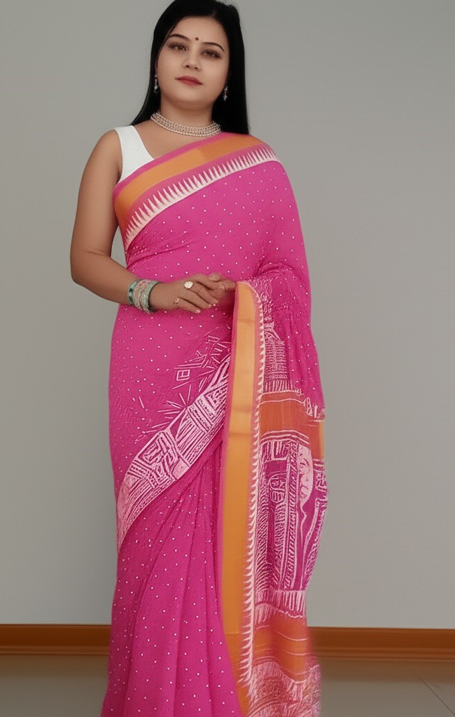 Zari cotton/Chanderi Cotton