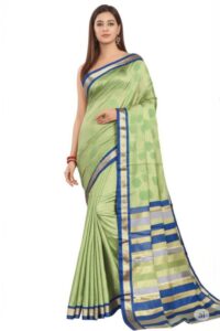 Chanderi Silk with buta