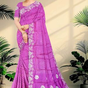 Embroidery Tussar Saree