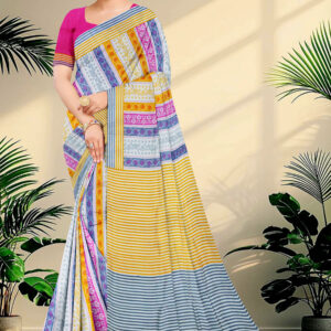 Screen printed Pure Silk