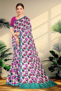 Screen printed Pure Silk