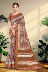 Embroidery Tussar Saree