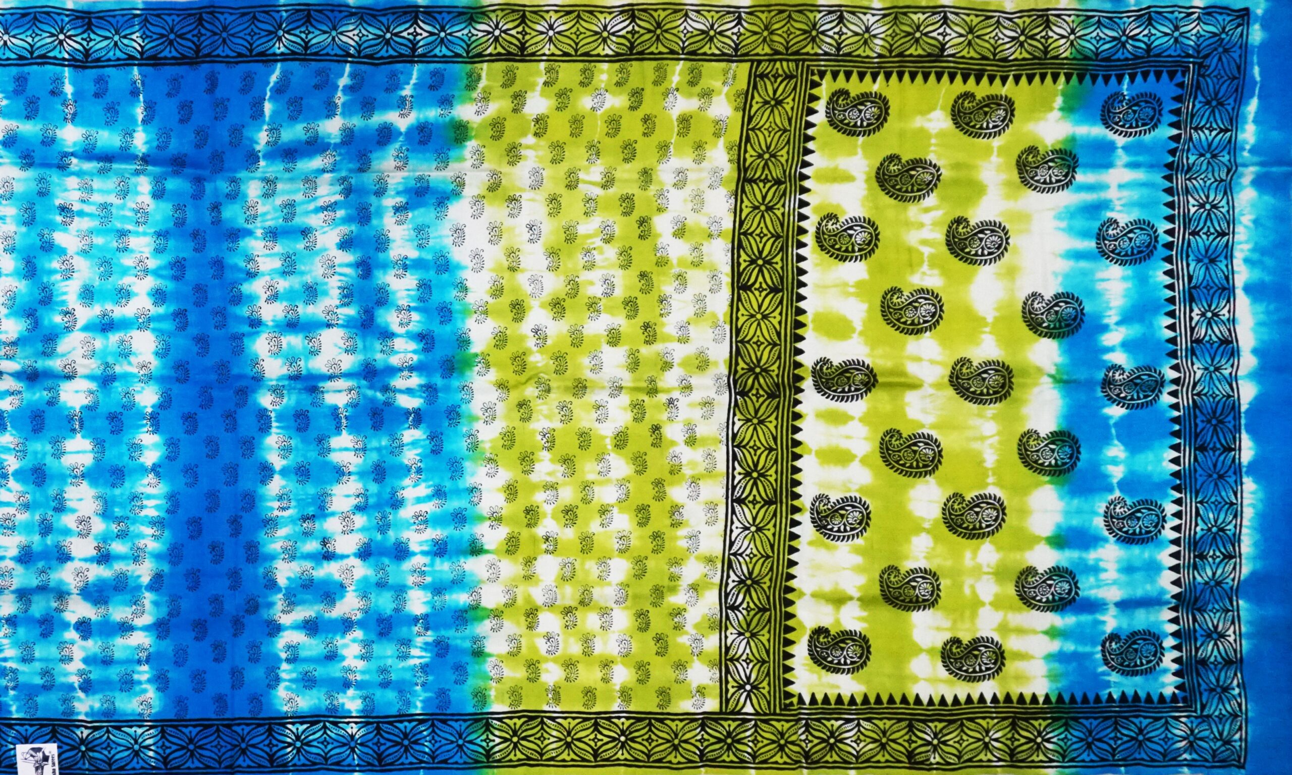 Shibori Printed Pure Silk - Image 4