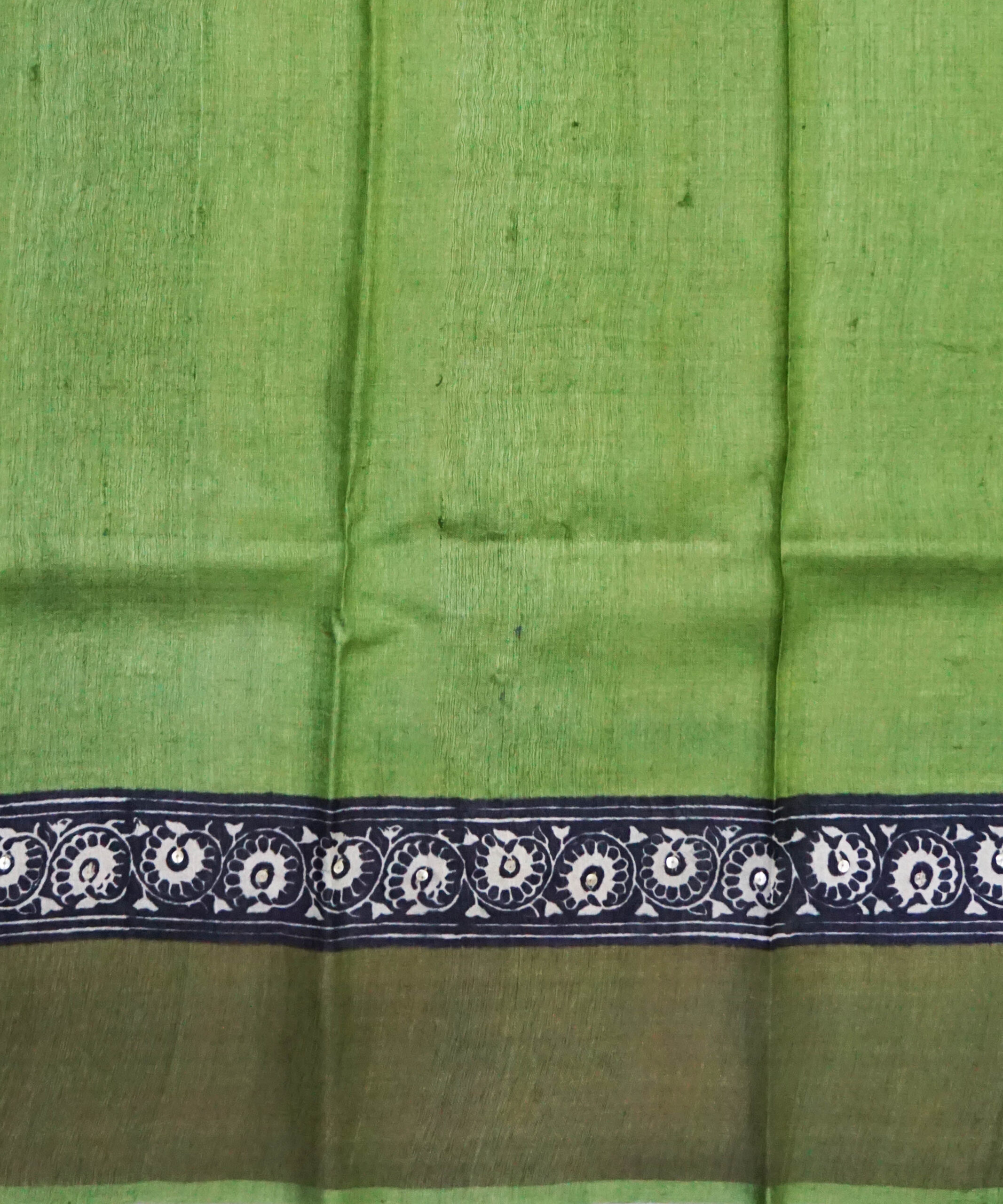 Embroidery Tussar Saree - Image 5