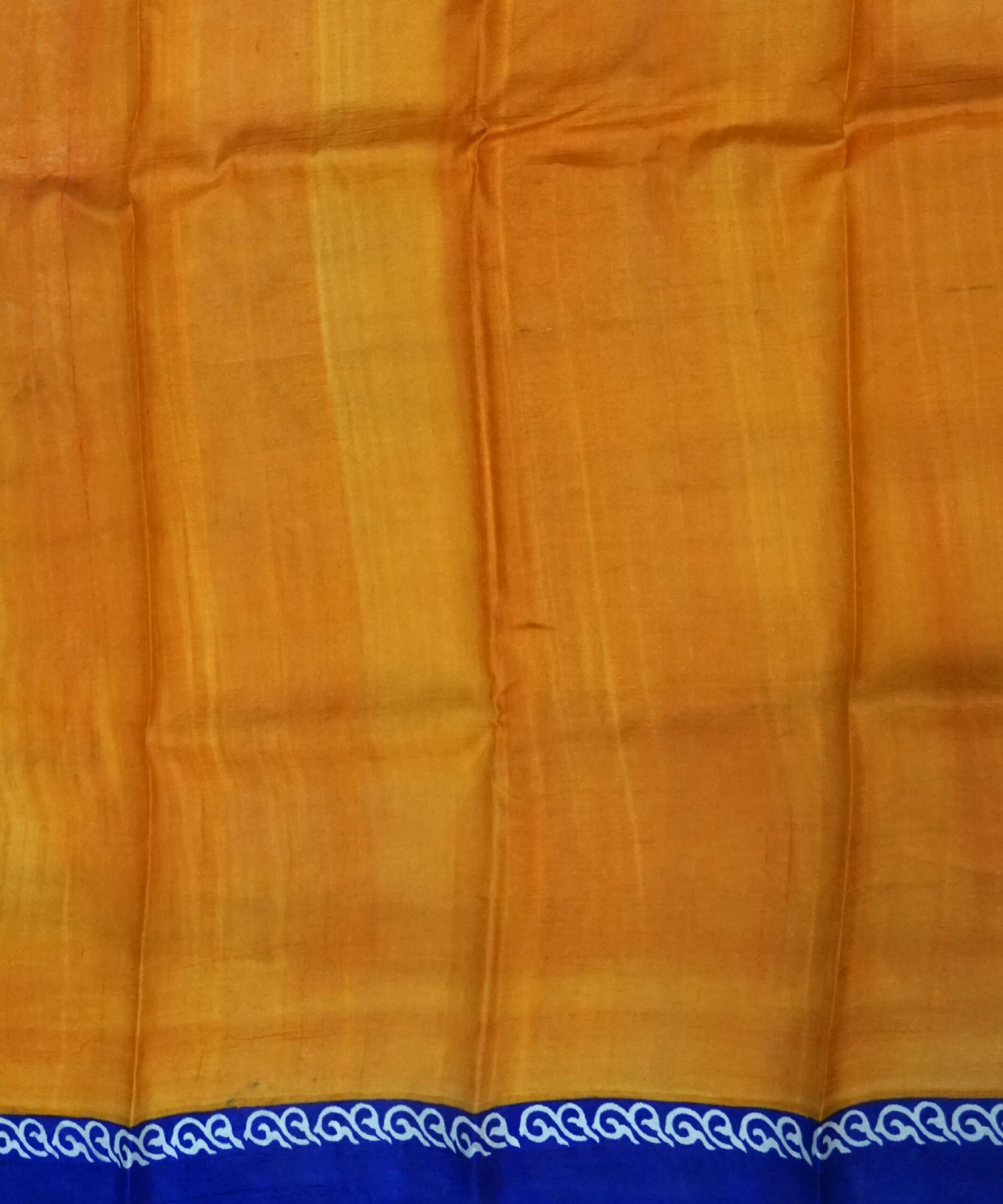 Hand block printed Pure Silk - Image 5